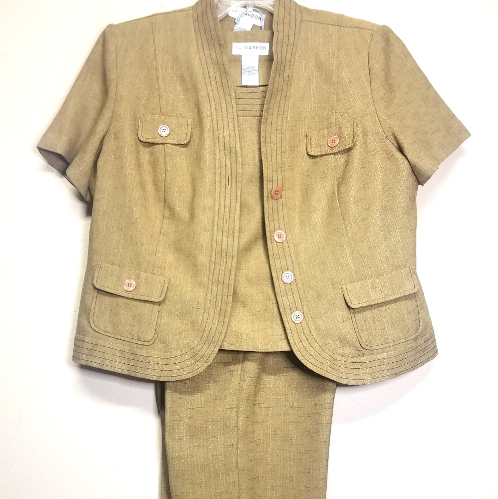 3pc Sag Harbor suit Size 18